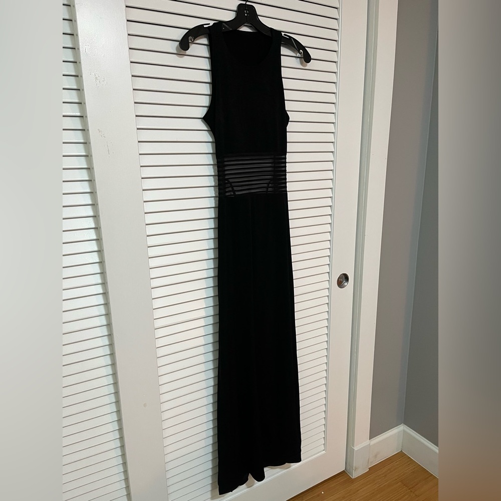 White House Black Market Sleek Black Gown